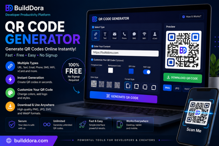 Free QR Code Generator — Create QR Codes Online Instantly